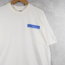 画像2: 90's Dizzy Gillespie USA製 "COLUMBIA JAZZ" メッセージプリントジャズTシャツ XL (2)