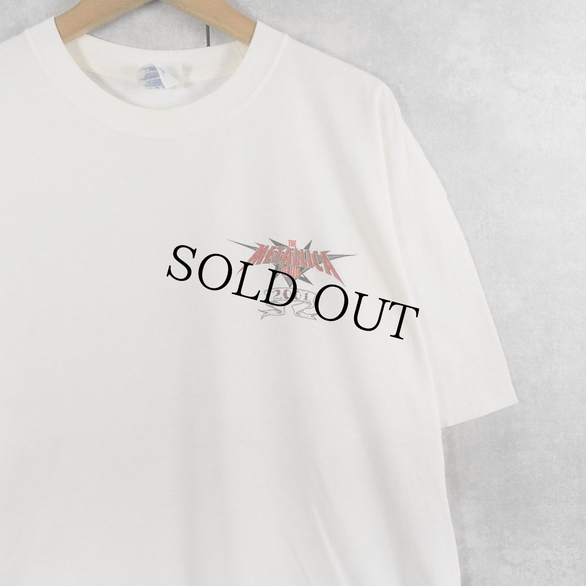 画像2: 2000's THE METALLICA CLUB ロックバンドファンクラブTシャツ XL (2)