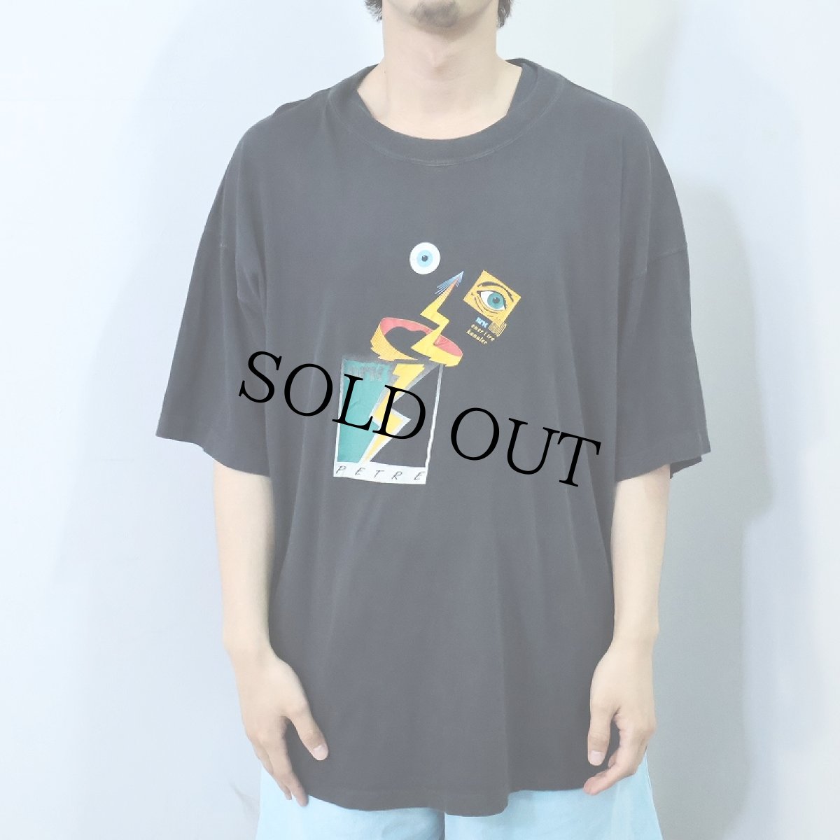 画像2: 90's NRK P3 ラジオ番組プリントTシャツ XL (2)