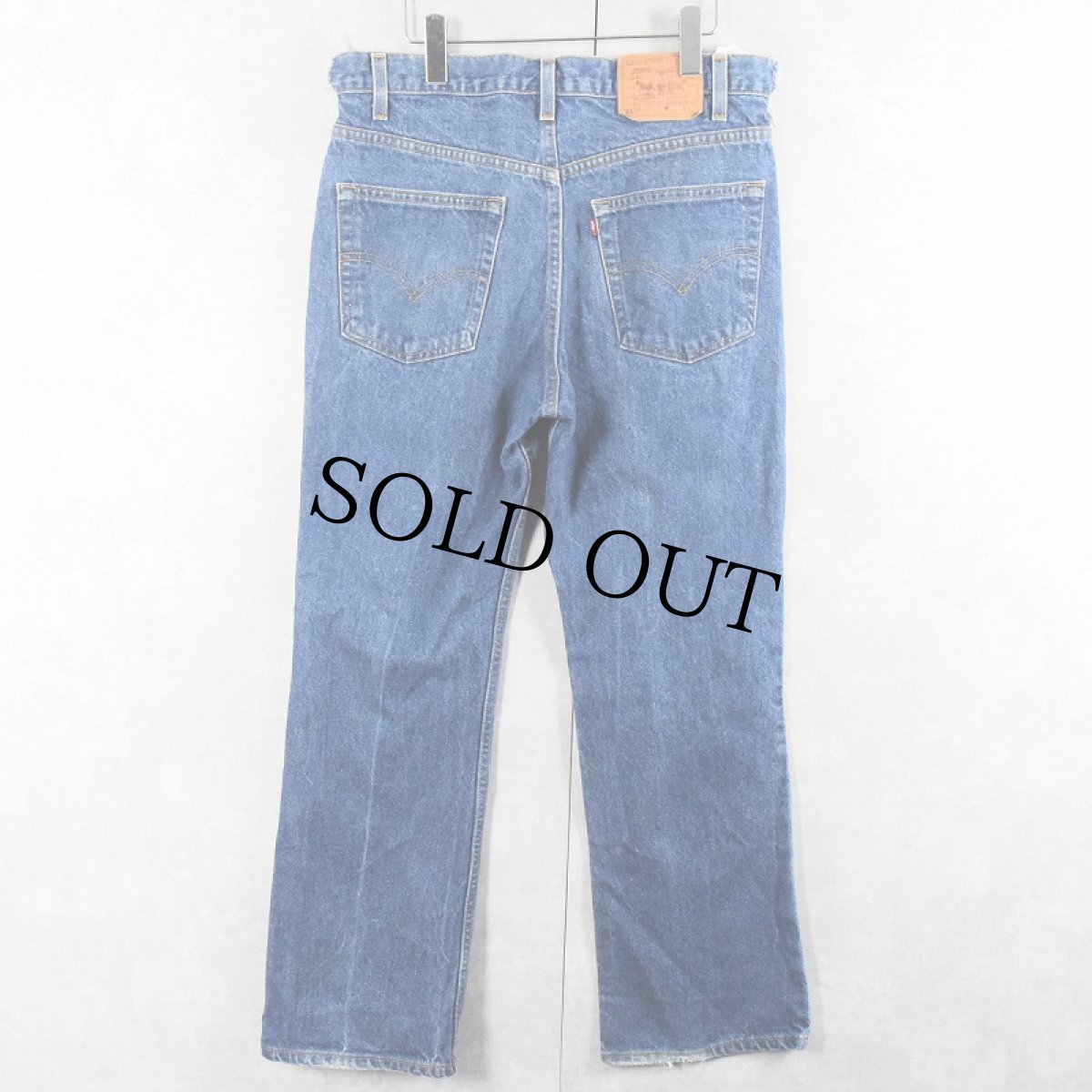 画像2: 90's Levi's 517 USA製 "BOOT CUT" ブーツカットデニムパンツ W33 (2)