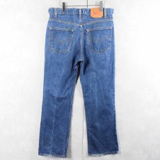 画像2: 90's Levi's 517 USA製 "BOOT CUT" ブーツカットデニムパンツ W33 (2)