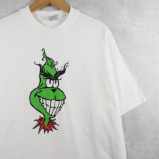 画像1: 90's Dr.Seuss UAS製 "The GRINCH" キャラクタープリントTシャツ XL (1)
