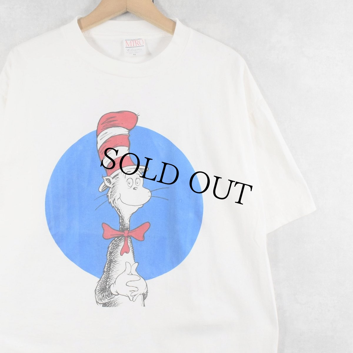 画像1: 90's Dr.Seuss キャラクタープリントTシャツ XL (1)