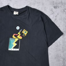 画像1: 90's NRK P3 ラジオ番組プリントTシャツ XL (1)