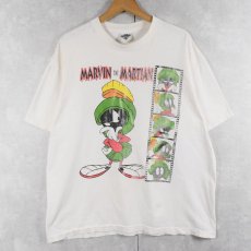 画像1: 90's Marvin the Martian USA製 キャラクタープリントTシャツ XL (1)