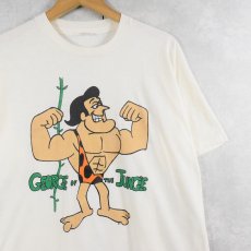 画像1: 80's GEORGE OF THE JUNGLE キャラクタープリントTシャツ XL (1)