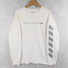 画像1: 90's NIKE USA製 "THERE IS NO FINISH LINE." プリントロンT M (1)