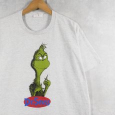画像1: 90's Dr.Seuss "The GRINCH" キャラクタープリントTシャツ M (1)