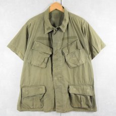 画像1: 60's U.S.ARMY ジャングルファティーグジャケット 3rd (1)