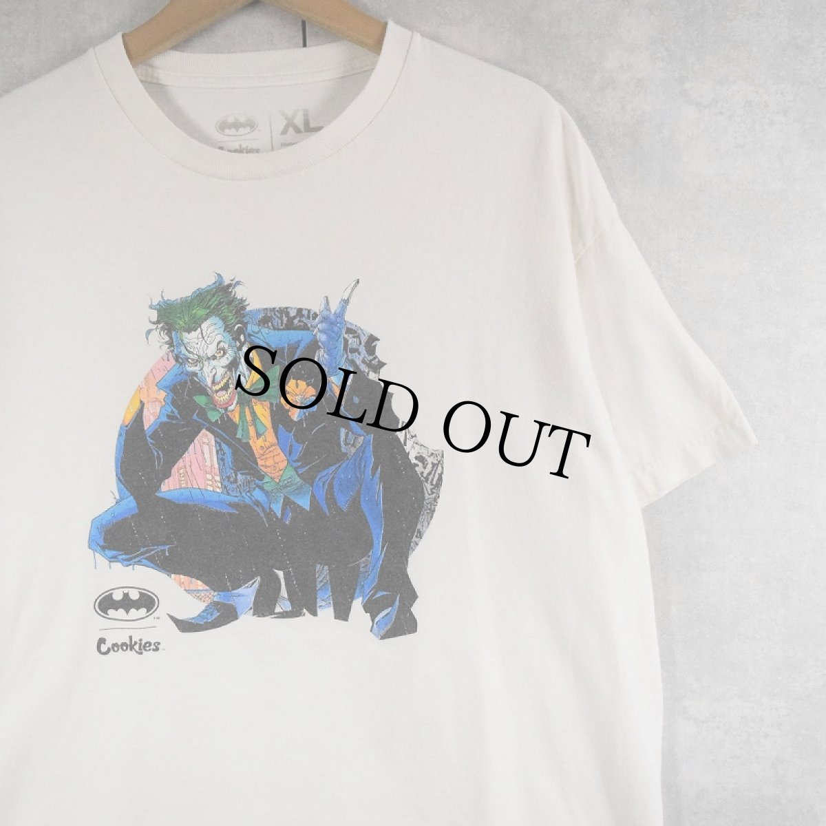 画像1: JOKER "Cookies×Batman" コラボプリントTシャツ XL (1)