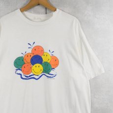 画像1: スマイルプリントTシャツ (1)