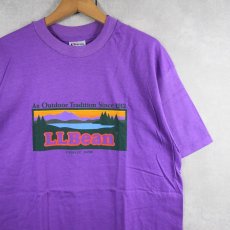 画像1: 90's L.L.Bean by Hanes USA製 "An Outdoor Tradition" プリントTシャツ XL DEADSTOCK (1)