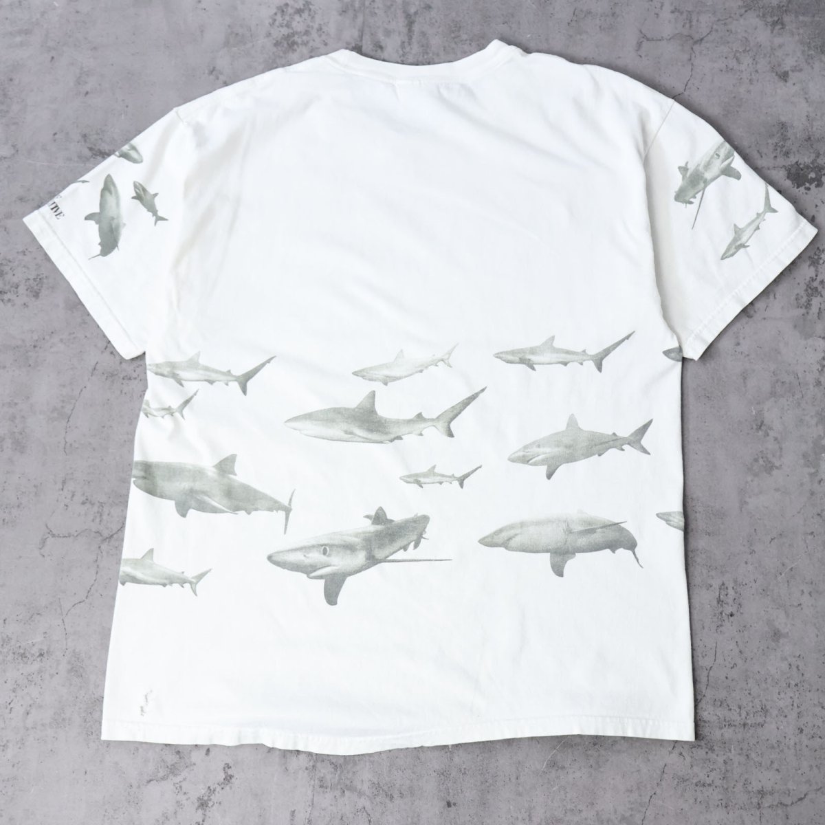 画像2: BMC Software ソフトウェア企業 サメ巻きプリントTシャツ L (2)