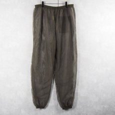 画像1: 【SALE】 90's〜 BUG BAFFLER USA製 メッシュイージーパンツ L (1)