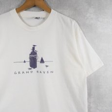 画像1: 80〜90's MICHIGAN RAG USA製 "GRAND HAVEN" プリントTシャツ (1)