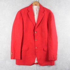 画像2: POLO Ralph Lauren ITALY製 リネンテーラードジャケット M (2)