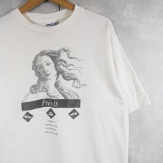 画像1: 90's Sandro Botticelli USA製 "ヴィーナスの誕生" アートプリントTシャツ XL (1)