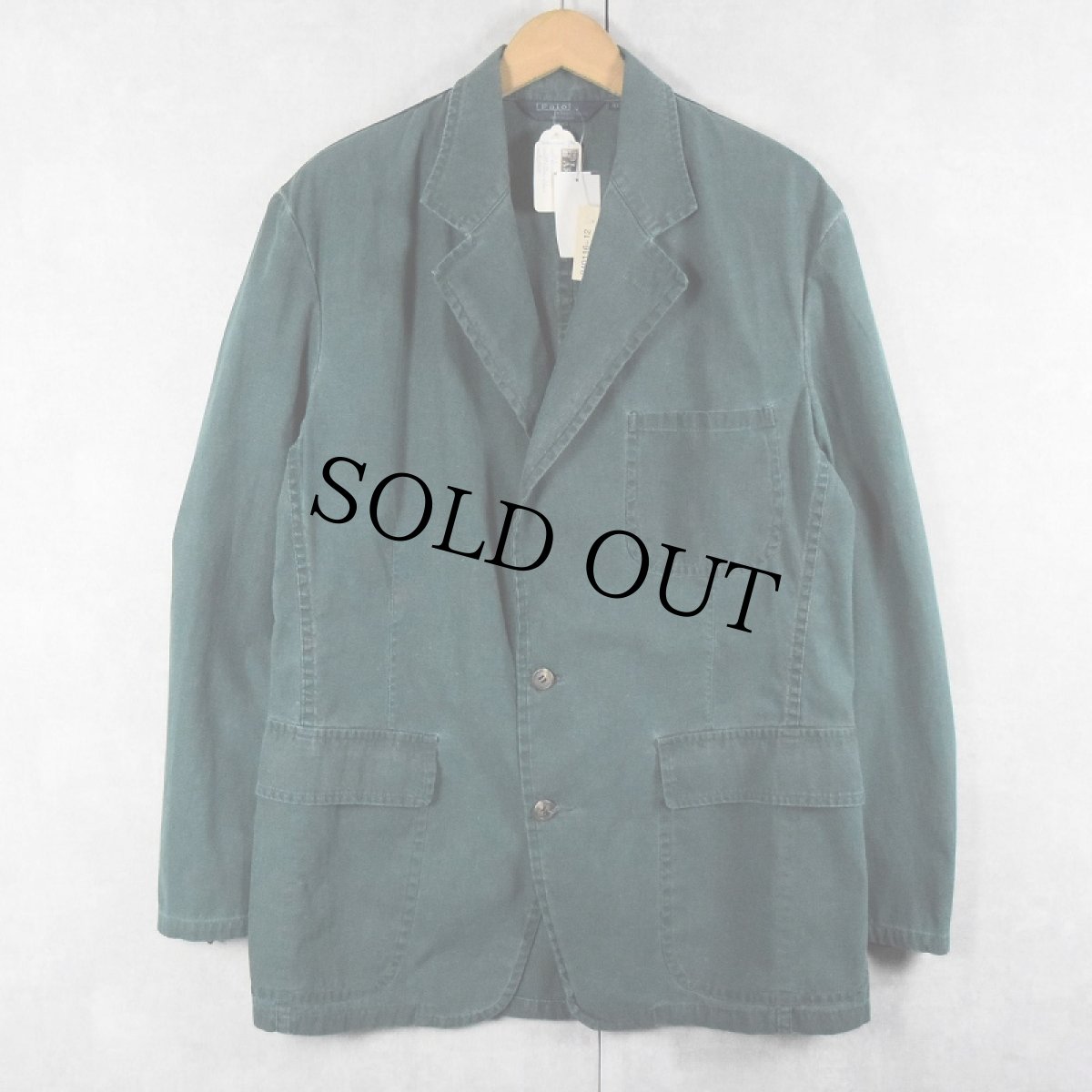 画像3: 80〜90's POLO Ralph Lauren USA製 後染め コットンテーラードジャケット SIZE40 (3)