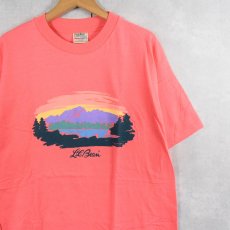 画像1: 90's L.L.Bean by Hanes USA製 ロゴプリントTシャツ XL DEADSTOCK (1)