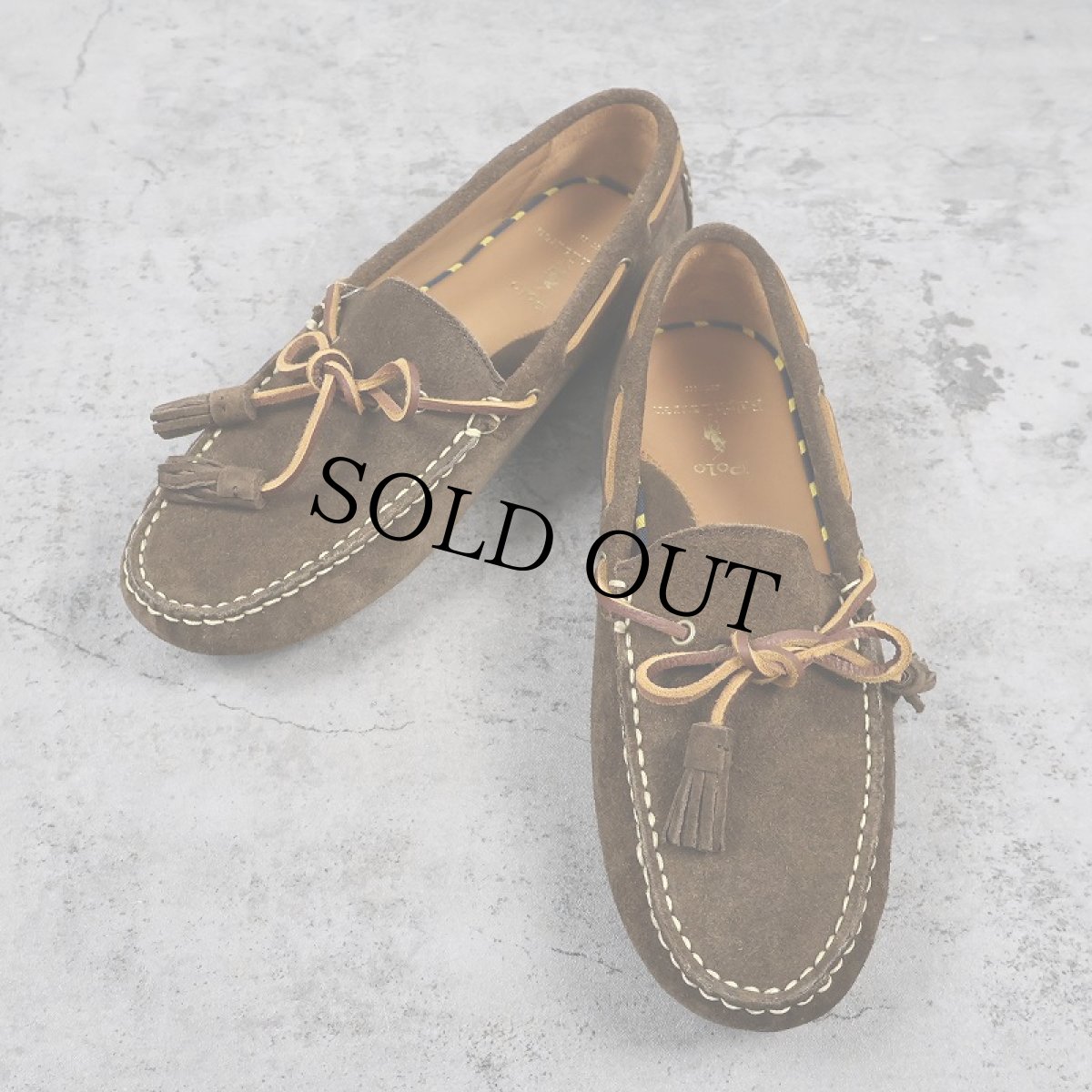 画像3: POLO Ralph Lauren スエードレザー タッセルドライビングシューズ 28.5cm (3)