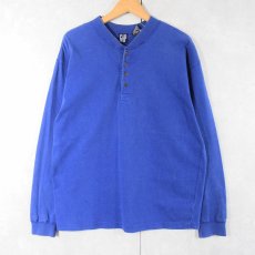 画像1: 90's GAP ヘンリーネックロンT M (1)