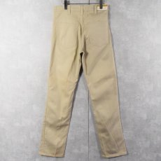 画像1: 【SALE】70's Levi's 519 コットンツイルパンツ フラッシャー付き DEADSTOCK W31 (1)