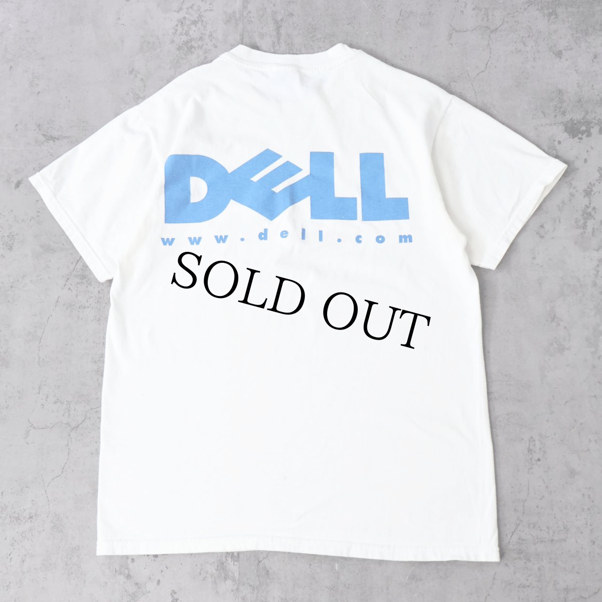 画像2: DELL コンピューター企業 ロゴプリントTシャツ M (2)