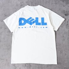 画像2: DELL コンピューター企業 ロゴプリントTシャツ M (2)