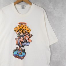 画像1: 90's 〜 "SPAMARAMA '99" フェスティバルプリントTシャツ XL (1)