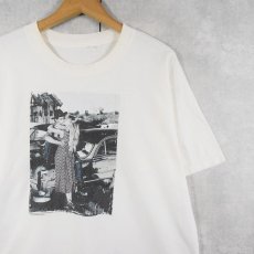 画像1: 90's Rob Lang フォトプリントTシャツ  (1)