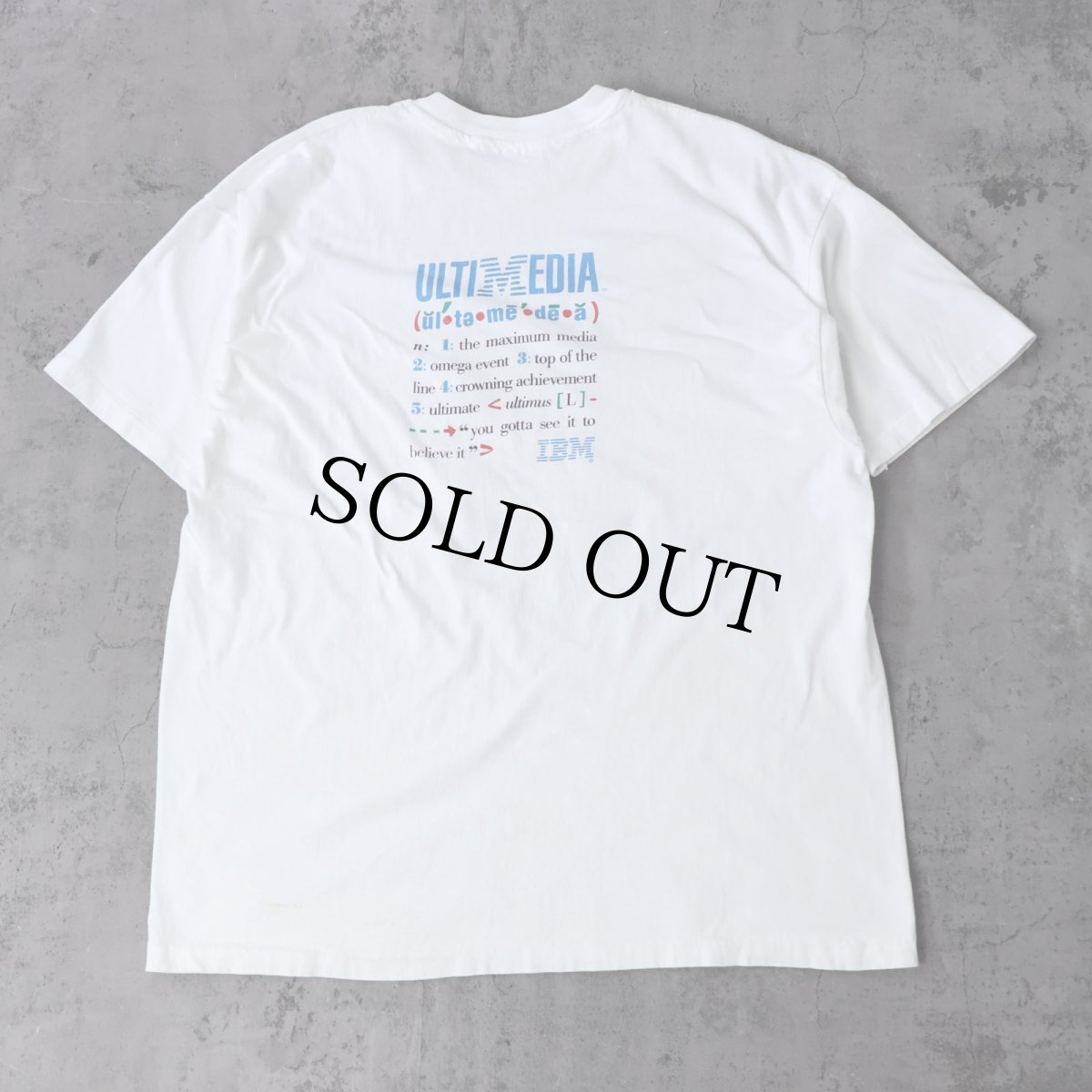 画像2: 90's IBM ULTIMEDIA USA製 コンピューター企業プリントTシャツ XL (2)