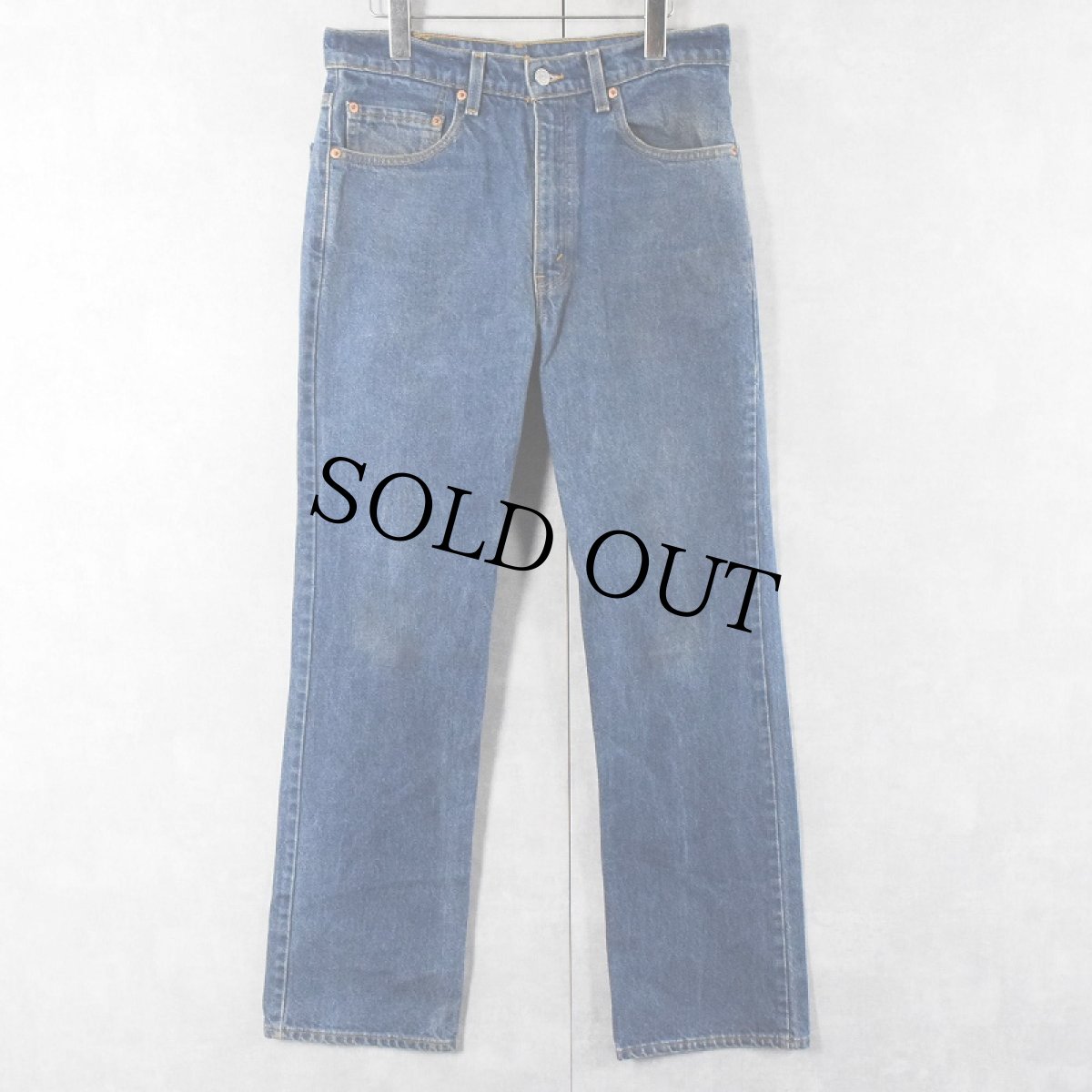 画像1: 90's Levi's 517 USA製 ブーツカットデニムパンツ W33 (1)
