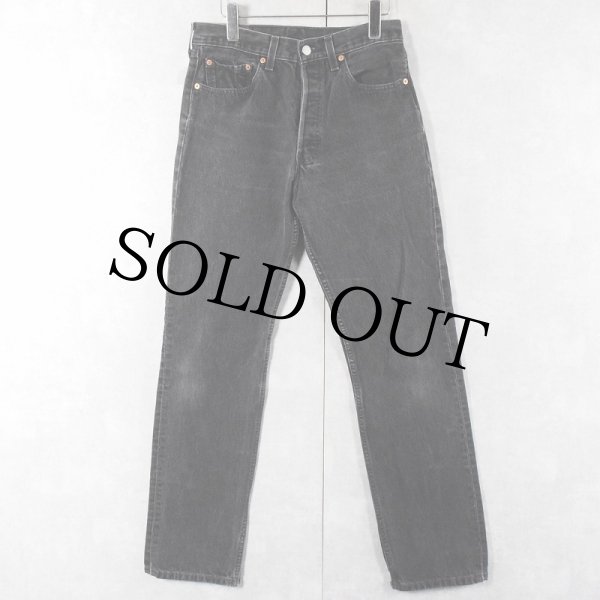 サルファ染め 90s USA製 LEVIS リーバイス 501 ブラックデニム リーバイス ブラックデニム USA製 先染め 90年代 Levis 501