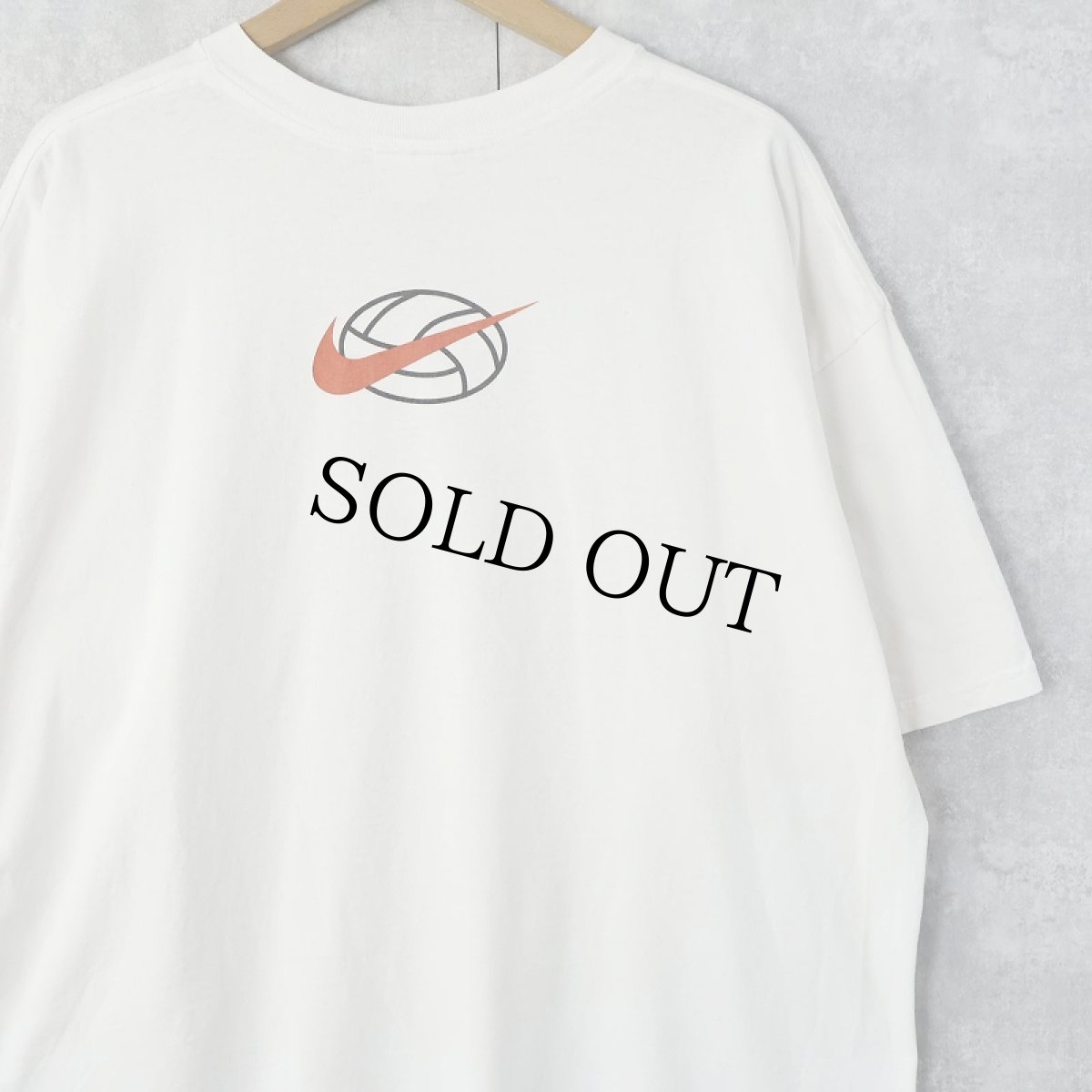 画像2: 〜2000's NIKE USA製 "bump set spike" イラストプリントTシャツ XL (2)