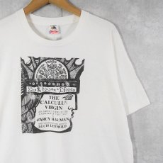 画像1: 90's THE CALCULUS VIRGIN USA製 書籍プリントTシャツ XL (1)