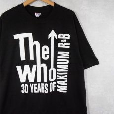 画像1: 1994 THE WHO USA製 "30 YEARS OF MAXIMUM R&B" ロックバンドアルバムTシャツ BLACK XL (1)