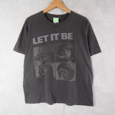 画像1: 2005 THE BEATLES USA製 "LET IT BE" ロックバンドTシャツ GRAY L (1)