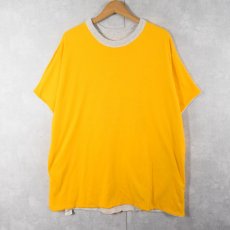 画像2: 80's〜 Merrygarden Athletic Wear USA製 "SERVITE PHYS.ED." ダブルフェイスリバーシブルTシャツ XXL (2)