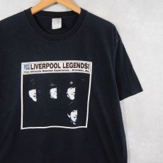 画像1: 2000's LIVEPOOL LEGENDS ロックバンドTシャツ BLACK L (1)