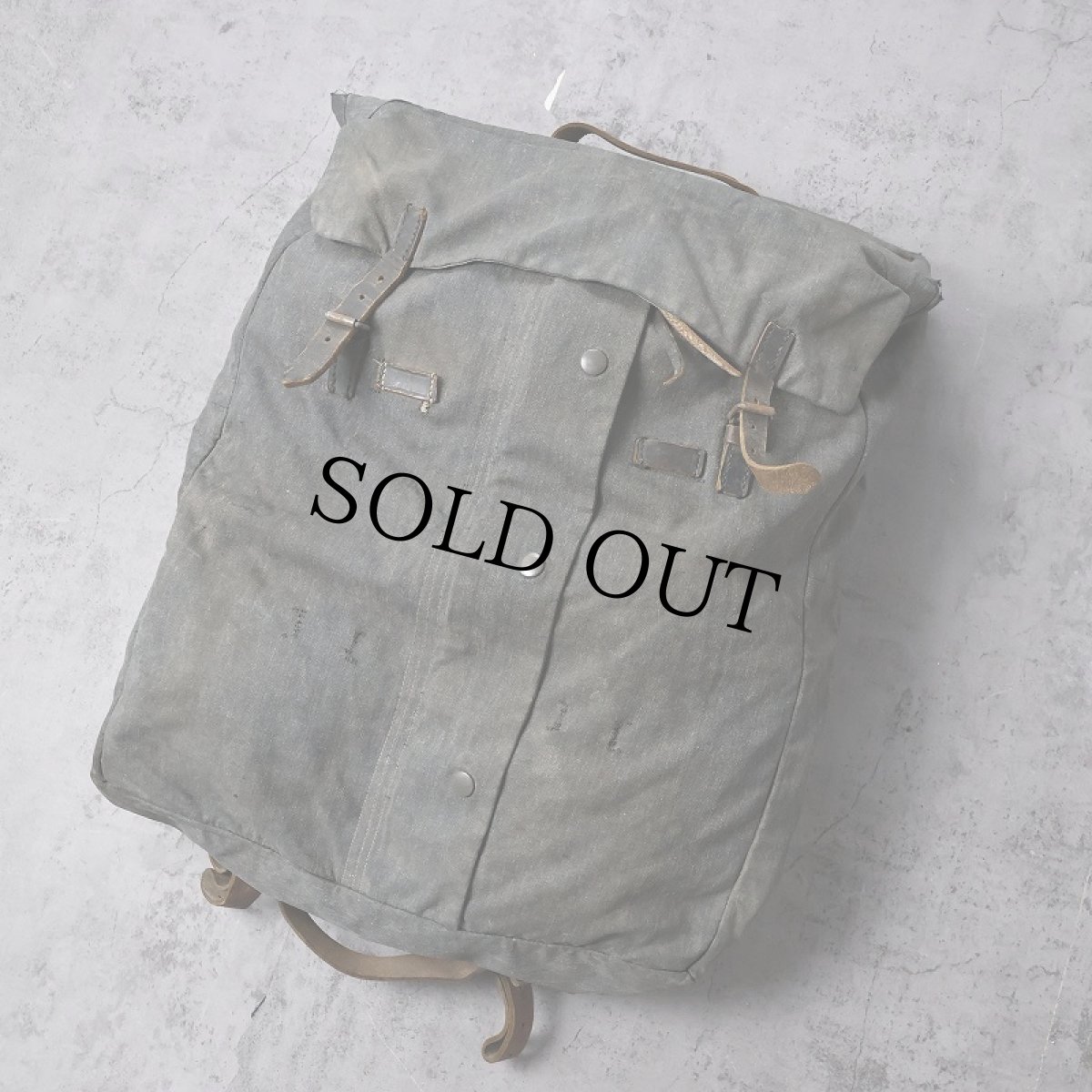 画像1: 40's WII GERMAN LUFTWAFFE FLIEGERKLEIDERSACK Flight Clothing Bag (1)