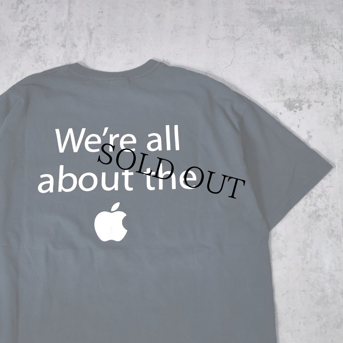 画像2: 2000's Apple "The Mac Guys" コンピューター企業プリントTシャツ BLACK (2)