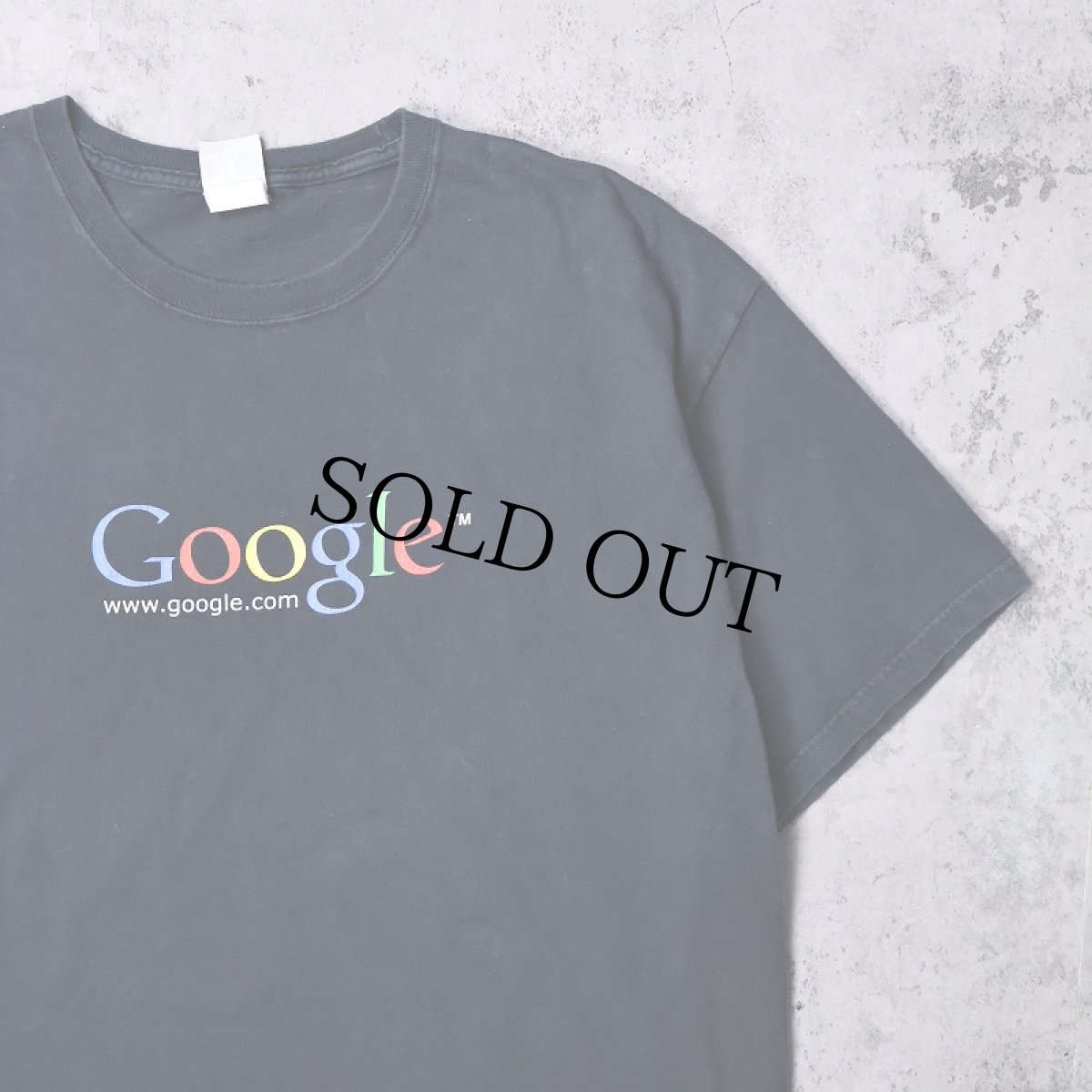 画像1: Google "Perfect Match” コンピューター企業 ロゴプリントTシャツ BLACK XL (1)