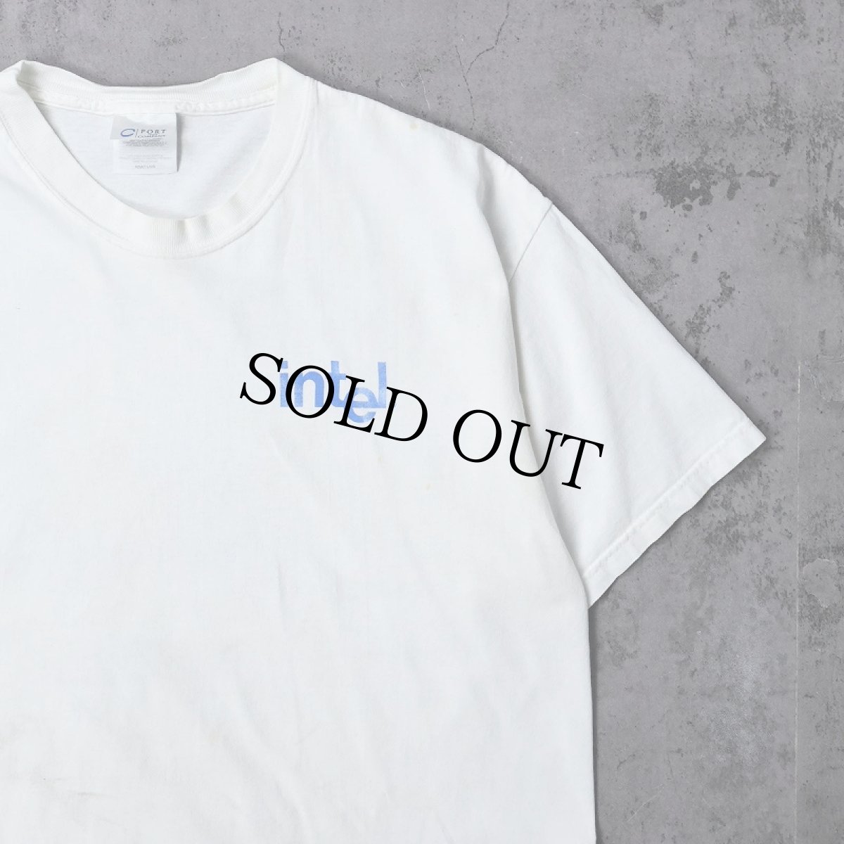 画像2: 2000's intel inside Pentium 4 コンピューター企業プリントTシャツ L (2)