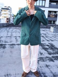 画像2: 80〜90's POLO Ralph Lauren USA製 後染め コットンテーラードジャケット SIZE40 (2)