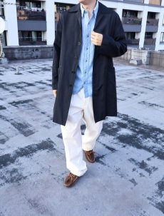 画像4: Ralph Lauren RRL マチ付き シャンブレーシャツ S (4)