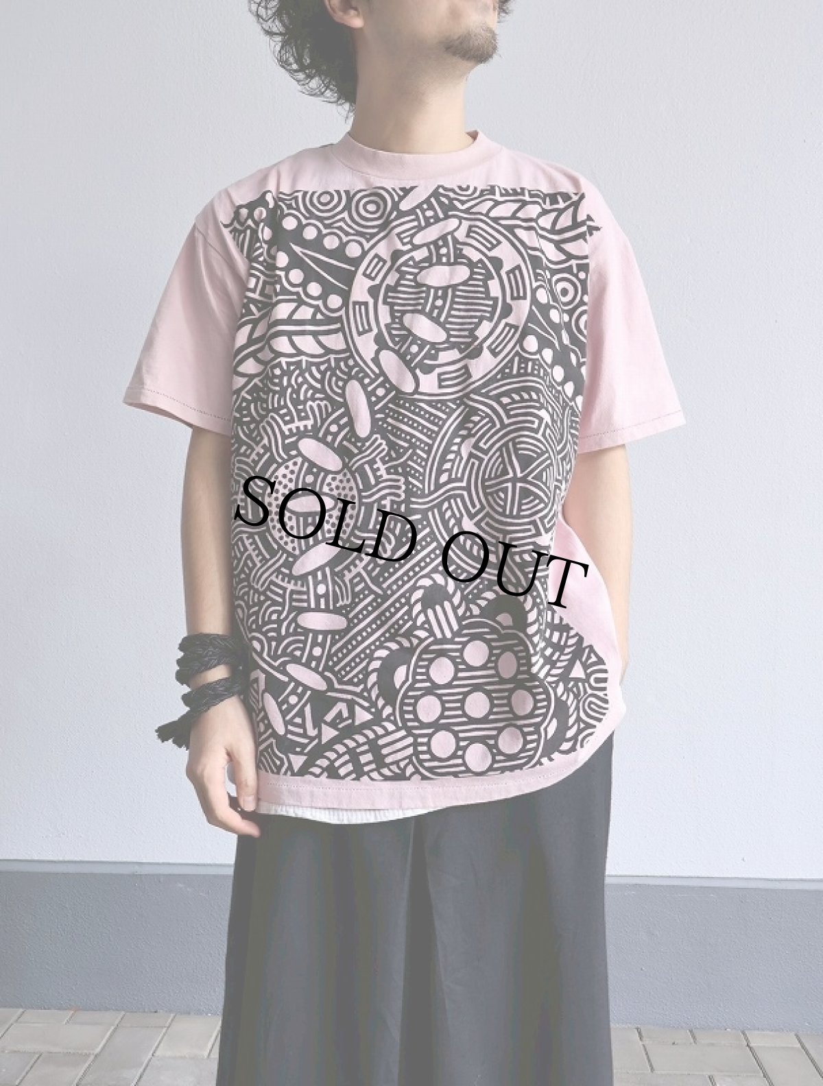 画像2: 90's USA製 総柄 プリントTシャツ XL (2)