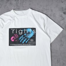 画像1: 90's SOLIDARITY CENTER USA製 "You have Rights" 人権民主主義団体 プリントTシャツ L (1)