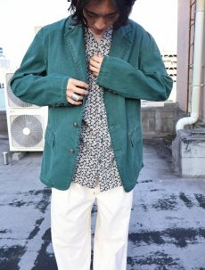 画像1: 80〜90's POLO Ralph Lauren USA製 後染め コットンテーラードジャケット SIZE40 (1)