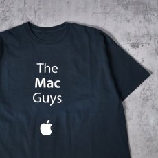 画像1: 2000's Apple "The Mac Guys" コンピューター企業プリントTシャツ BLACK (1)
