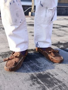 画像1: POLO Ralph Lauren スエードレザー タッセルドライビングシューズ 28.5cm (1)